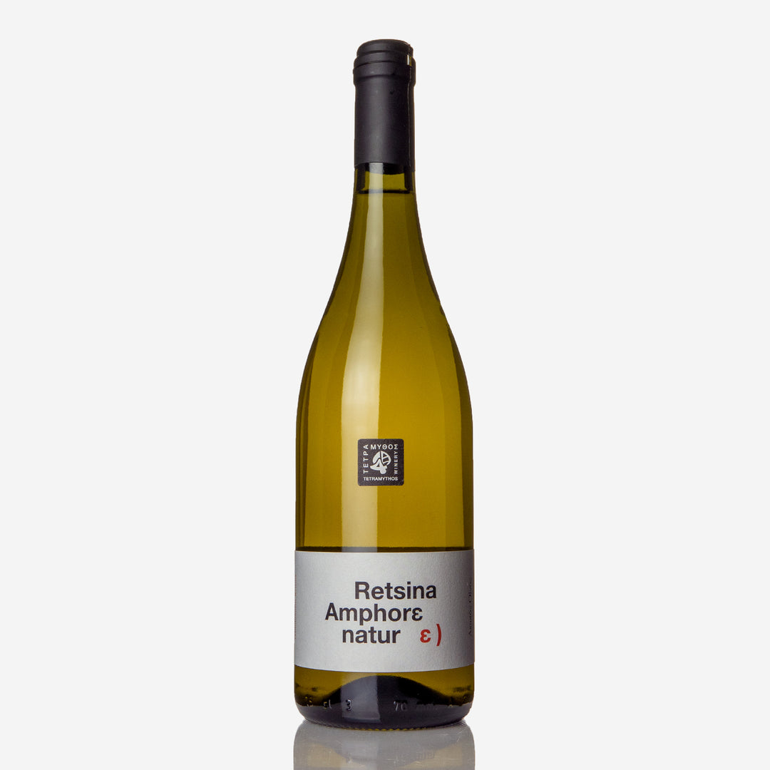 Tetramythos Retsina Amphore Nature 2023